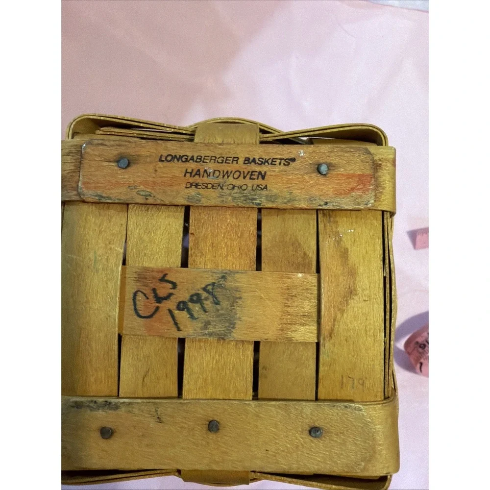 Longaberger‎ Vintage/Retro Handmade 2000 Signed Basket